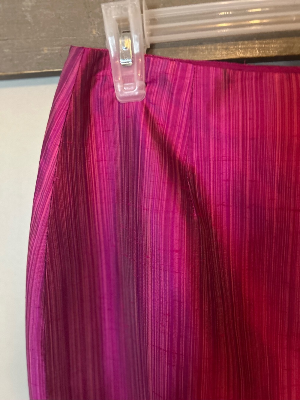 Muse silk skirt with fringe - Picture 6 of 15